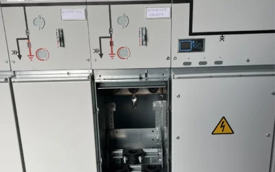 Zapojení rozpínací stanice VN – Žebrák (Beroun)