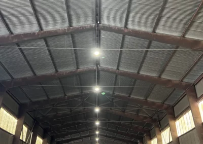 Výměna osvětlení v areálu Černín - Agropodnik Beroun