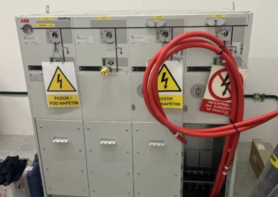 Rozvodna VN 22/0,4 kV - Onkologické centrum MOTOL (Praha)