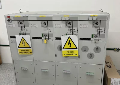 Rozvodna VN 22/0,4 kV - Onkologické centrum MOTOL (Praha)